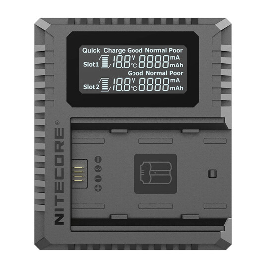 Nitecore FX3 Lader for Fujifilm Fujifilm NP-W235 Nitecore FX3 Lader for Fujifilm Fujifilm NP-W235