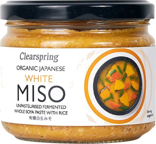 Clearspring Miso White Rice Upasteuriseret 270g Clearspring Miso White Rice Upasteuriseret 270g