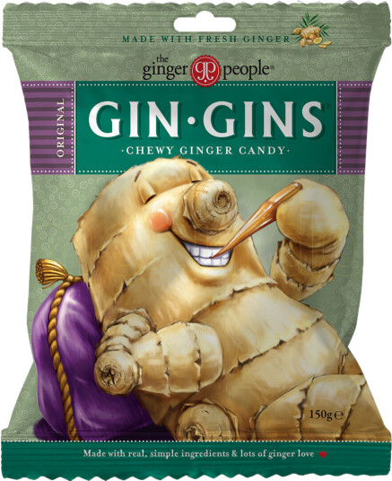 Ginger People Ingefær Slik Original Gin-gin 150g Ginger People Ingefær Slik Original Gin-gin 150g