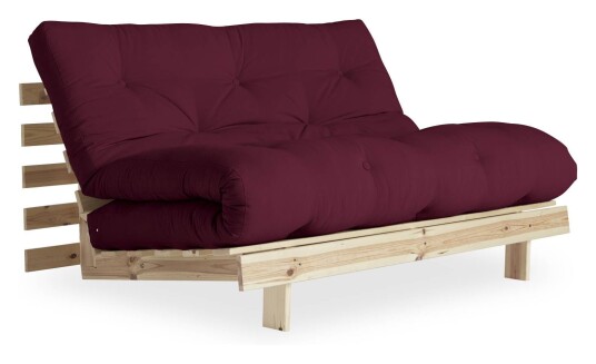 Karup Design - Roots Sovesofa 140 cm Bordeaux/Raw 1580330-01-0 1580330-15-0 Karup Design - Roots Sovesofa 140 cm Bordeaux/Raw 1580330-01-0 1580330-15-0