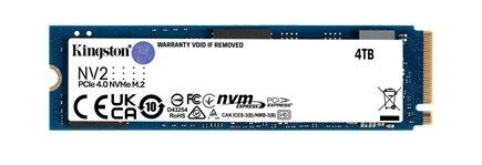 Kingston NV2 Gen 4 M.2 SSD 4TB