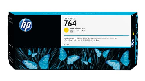 HP Blekk Gul 300ml - Dj T3500