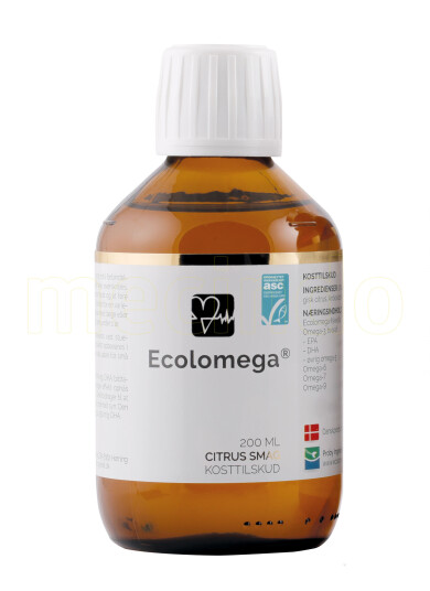Natur Drogeriet Natur-Drogeriet Ecolomega Fiskeolje 200ml Natur Drogeriet Natur-Drogeriet Ecolomega Fiskeolje 200ml