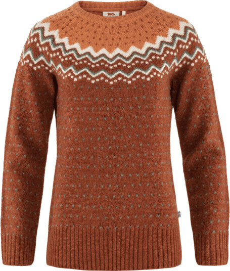 Fjällräven ÖVik Knit Sweater W Dame, 215-242 Autumn Leaf-Desert Brown XS