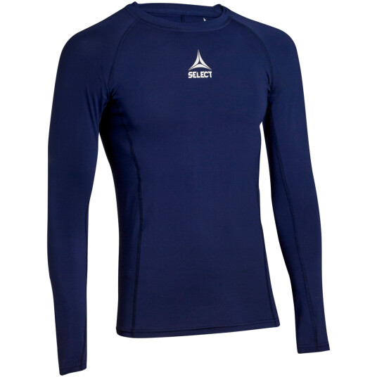 Select Shirts L/S Baselayer, treningstrøye junior, senior 12 navy