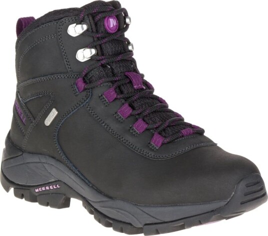 Merrell Women's Vego Mid Leather Waterproof Sort 38.5 Woman Merrell Women's Vego Mid Leather Waterproof Sort 38.5 Woman