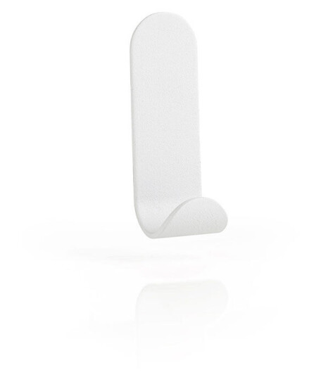 Zone A-Hook knagg white, single Zone A-Hook knagg white, single
