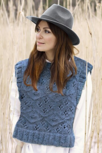 JOHANNA vest denim JOHANNA vest denim