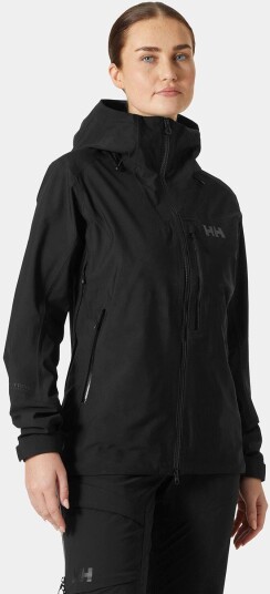 Helly Hansen Dame Verglas Backcountry Ski Skalljakke Svart S