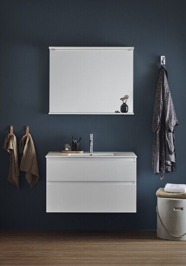 Hafa Servantskap Style 1000 100x46,5 cm med servant Hvit