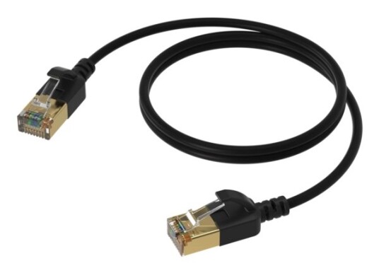 Procab Csd570b/1.5 1,5 M Cat7 U/Ftp Stp Rj-45 Rj-45 Svart