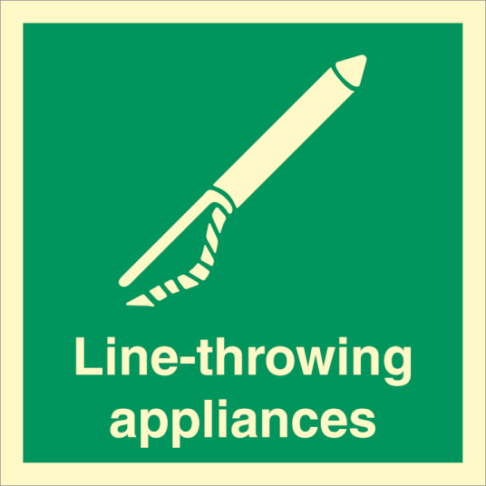 Line-throwing appliance - Etterlysende Vinyl HI150 - 150 x 150 mm