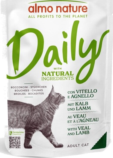 Almo Nature Daily Menu Pose Kalv & Lam 12 X 70 G