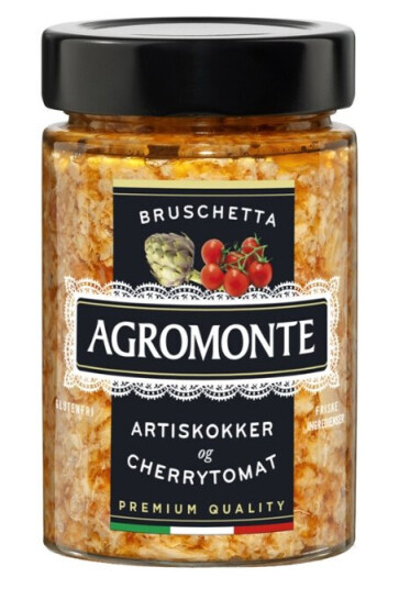 Artiskok & Cherry Tomat Bruschetta 212g
