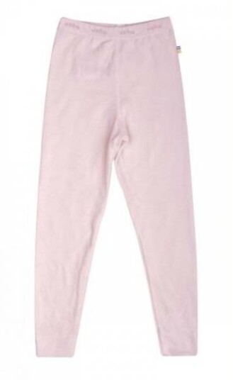 Lyserosa leggings i bambus | Joha | björn | S?tt rosa | størrelse 130 | 96% Viscose(Bambus) og 4 Lycra til