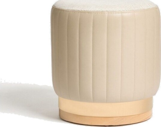 Neylor Fotpall 40 cm - Beige