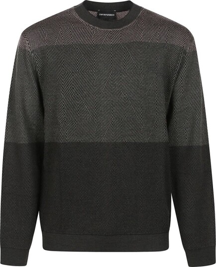 Emporio Armani Herre Gensere & Hettegensere Flerfarget M,