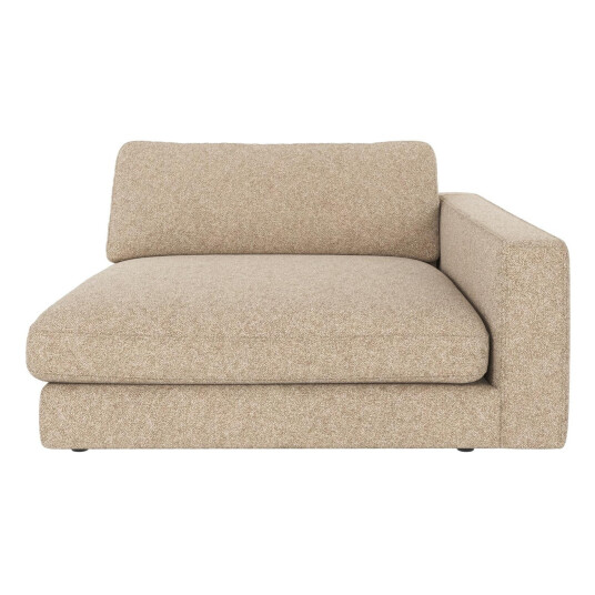 Rowico Home Duncan Sofamodul 1,5-pers. chaiselong, Høyre, Lys grått stoff Unoliving 1730536-01-0 1729659-01-0