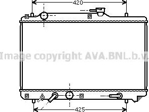 PRASCO SZ2051 Radiator motorkjøling