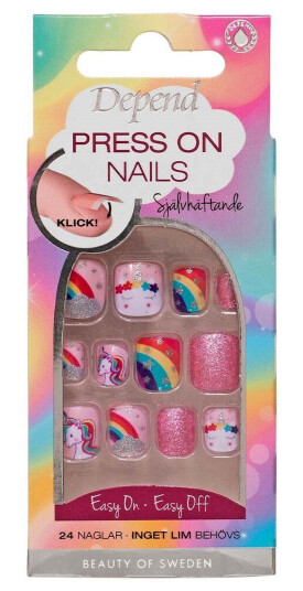Depend Press On Nails Unicorn