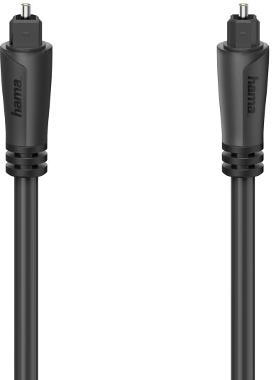 Hama Toslink Optisk Fiberkabel 0,75 m Svart