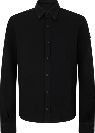 Paul & Shark Herre Skjorter Svart 2XL,