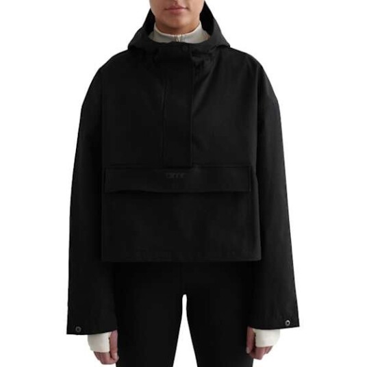 Aim'n Regnjakke Cropped Waterproof Anorak Svart Aim'n Regnjakke Cropped Waterproof Anorak Svart