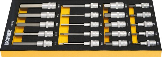 Ironside 103832 Bitspipesett 1/2" piper, Garasjeinnredning & oppbevaring