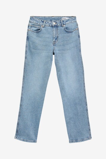 Vero Moda Jeans vmAmara MR Slim Straight Ank Vi3512 Blå