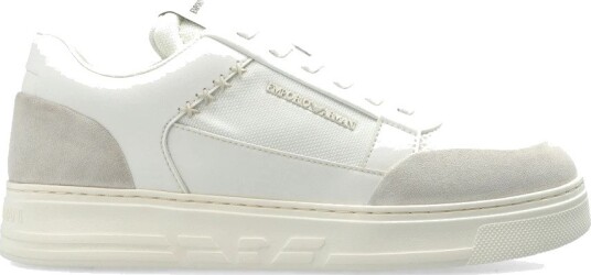 Emporio Armani Herre Sko Hvit 41 1/2 EU,