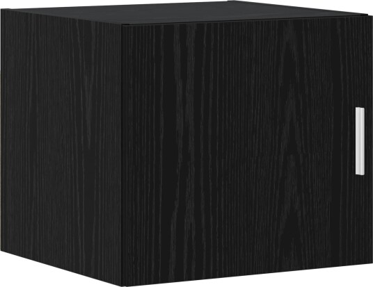 vidaXL Veggskap Svart eik 45 x 42,5 x 40 cm Konstruert tre