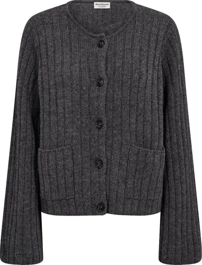 Bruun & Stengade Bs Kasimira Regular Fit Knitwear Grey S