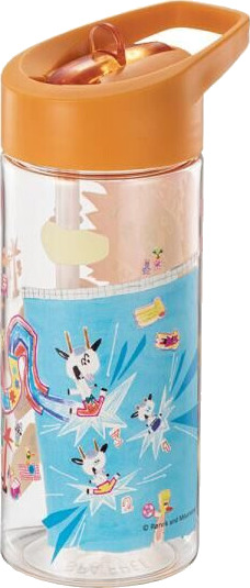 Modern House - Bukkene Bruse drikkeflaske 35 cl tegneserie oransje