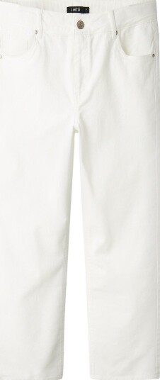 LMTD Nlnbice Twi R Straight Pant Noos White 140