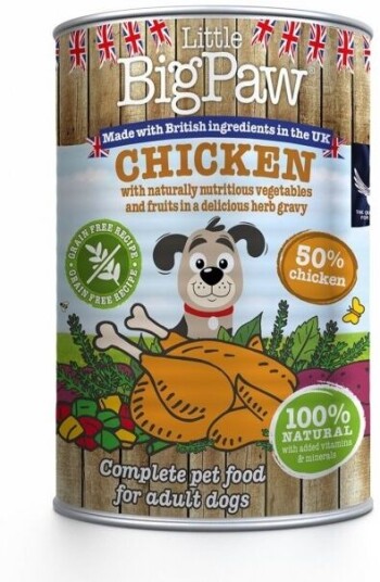 Little Bigpaw Chicken & Vegetables 6X390G Little Bigpaw Chicken & Vegetables 6X390G