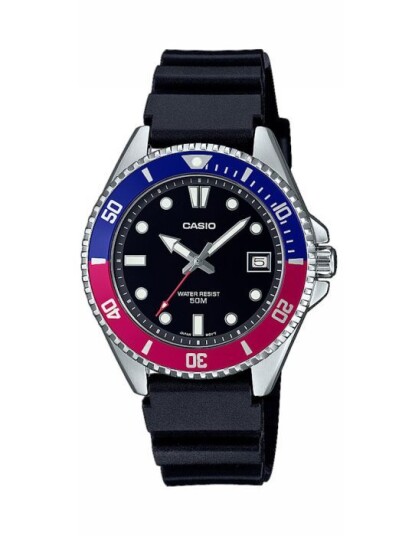 Casio Timeless MDV-10-1A2VEF - Herre - 39 mm - Analog - Kvarts urverk - Mineralglas