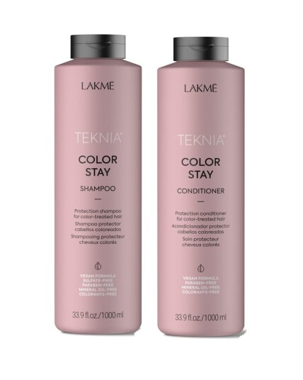 Lakmé Teknia Colour Stay Shampoo 1000 ml + Lakmé Teknia Colour Stay Conditioner 1000 ml Lakmé Teknia Colour Stay Shampoo 1000 ml + Lakmé Teknia Colour Stay Conditioner 1000 ml