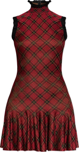 Alexander McQueen Dame Kjoler Rød M, Alexander McQueen Dame Kjoler Rød M,