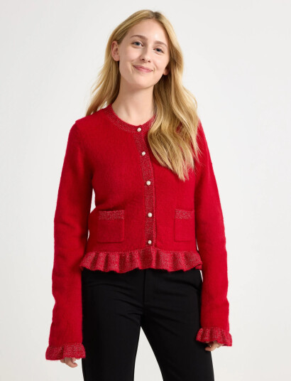 Lindex Cardigan Red 146/152 Lindex Cardigan Red 146/152