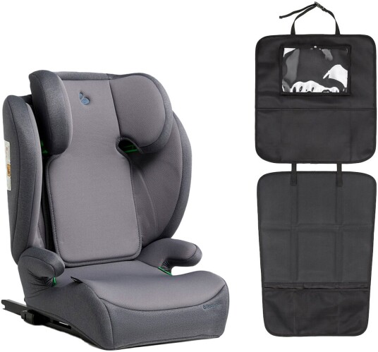 Beemoo Ride i-Size Beltestol ISOFIX inkl. 3-in-1 Sparketrekk, Mineral Grey/Black