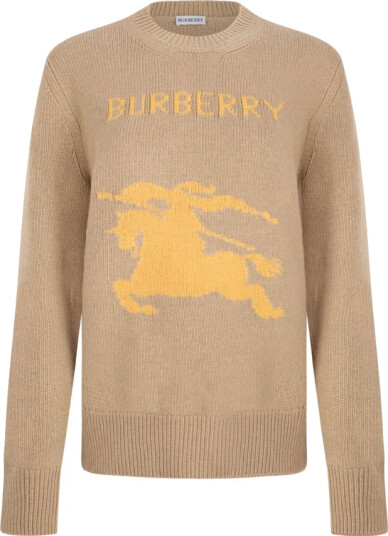 Burberry Dame Strikkevarer Beige M,