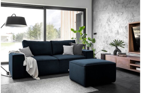 Kamli Sovesofa 3 seters med Oppbevaring Blå Kamli Sovesofa 3 seters med Oppbevaring Blå