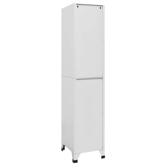 vidaXL Garderobeskap med 2 rom 38x45x180 cm
