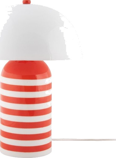 Leitmotiv Table Lamp Rayado Retro Orange H30CM Leitmotiv Table Lamp Rayado Retro Orange H30CM