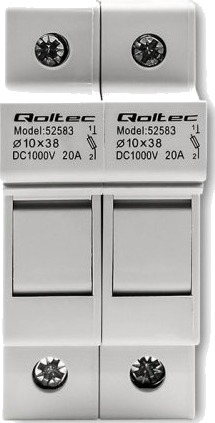 Qoltec 52583, Automatsikring Med Støpt Deksel, 20 A, 1000 V