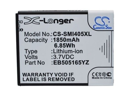 Samsung SCH-I405 batteri (1850 mAh 3.7 V)