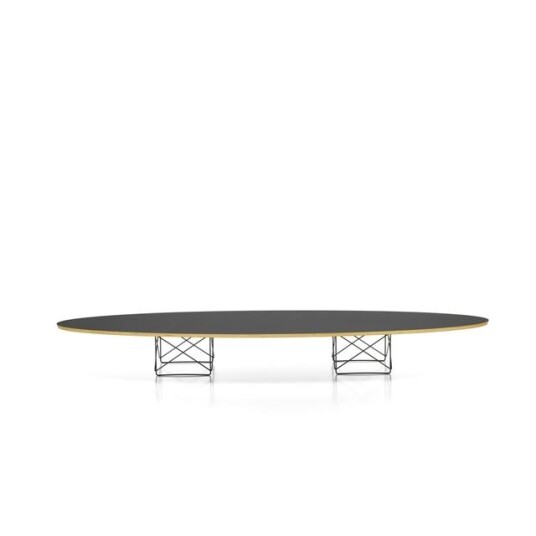 Vitra Elliptical ETR Salongbord Sort Laminat Vitra Elliptical ETR Salongbord Sort Laminat
