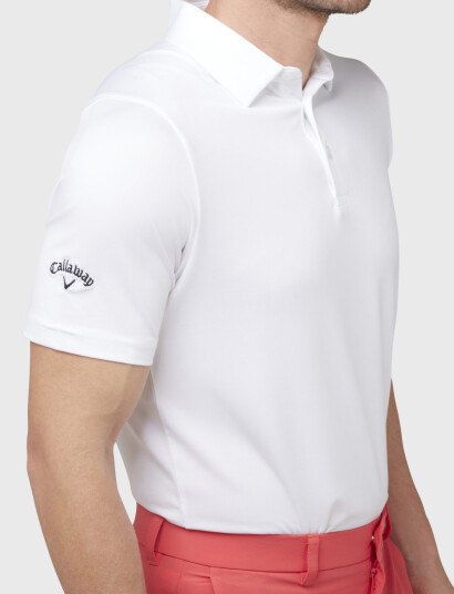 Callaway Swingtech Solid Polo - Black - M