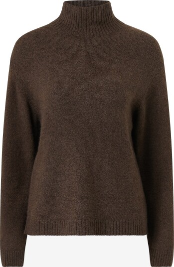 Gina Tricot Polohals Knitted turtleneck sweater Brun
