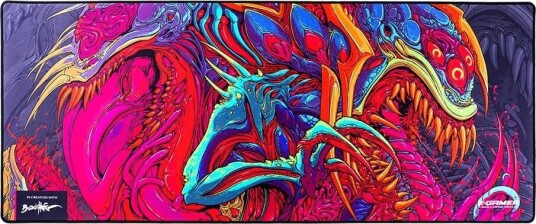 X-GAMER Musematte Hyper Beast 1100 × 450 mm TUA-809083